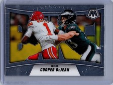 2025 Panini Mosaic #9 Cooper DeJean Bang!