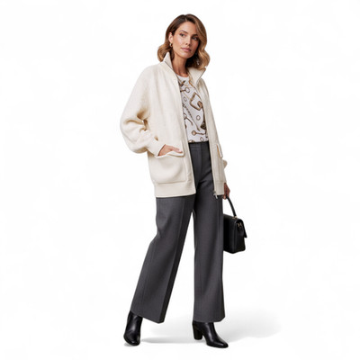 か*ん様 HERMES ZIPPED KNIT か*ん様 HERMES ZIPPED KNIT - メルカリ