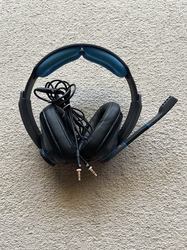 Sennheiser GSP 300 Wired Gaming Headset PC PS4 PS5 Noise Cancelling Mic - Tested