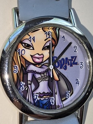 Bratz Watch Yasmin Light Blue Pink Band MGA Untested 72BRANF037 Vintage 2004