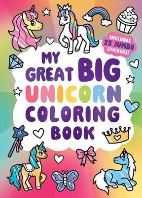 Little Bee Book My Great Big Unicorn Coloring Book (A  (Taschenbuch) (US IMPORT)