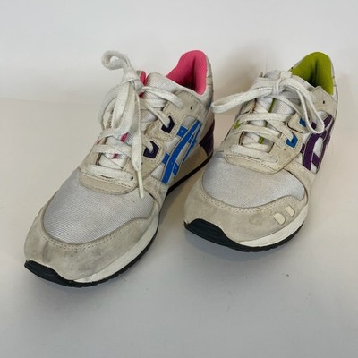 VTG 90s Y2K Asics Gel Lyte III Women 6 Multi Color Sneaker KITH Run Jog Shoe-J12