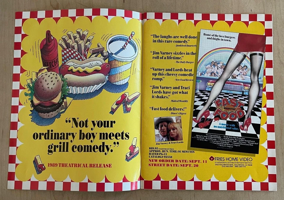 VIDEO BUSINESS Weekly 9/1/1989 Jose Menendez Cover Horror VHS Ads Video Store - Image 4 of 4