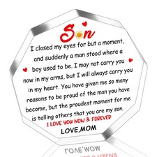 Father Day Gifts for Sons Mother to Son Gift Birthday Valentines small, son