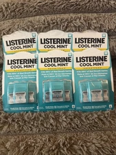 6 Packs Listerine PocketPaks Cool Mint - 432 Breath Strips