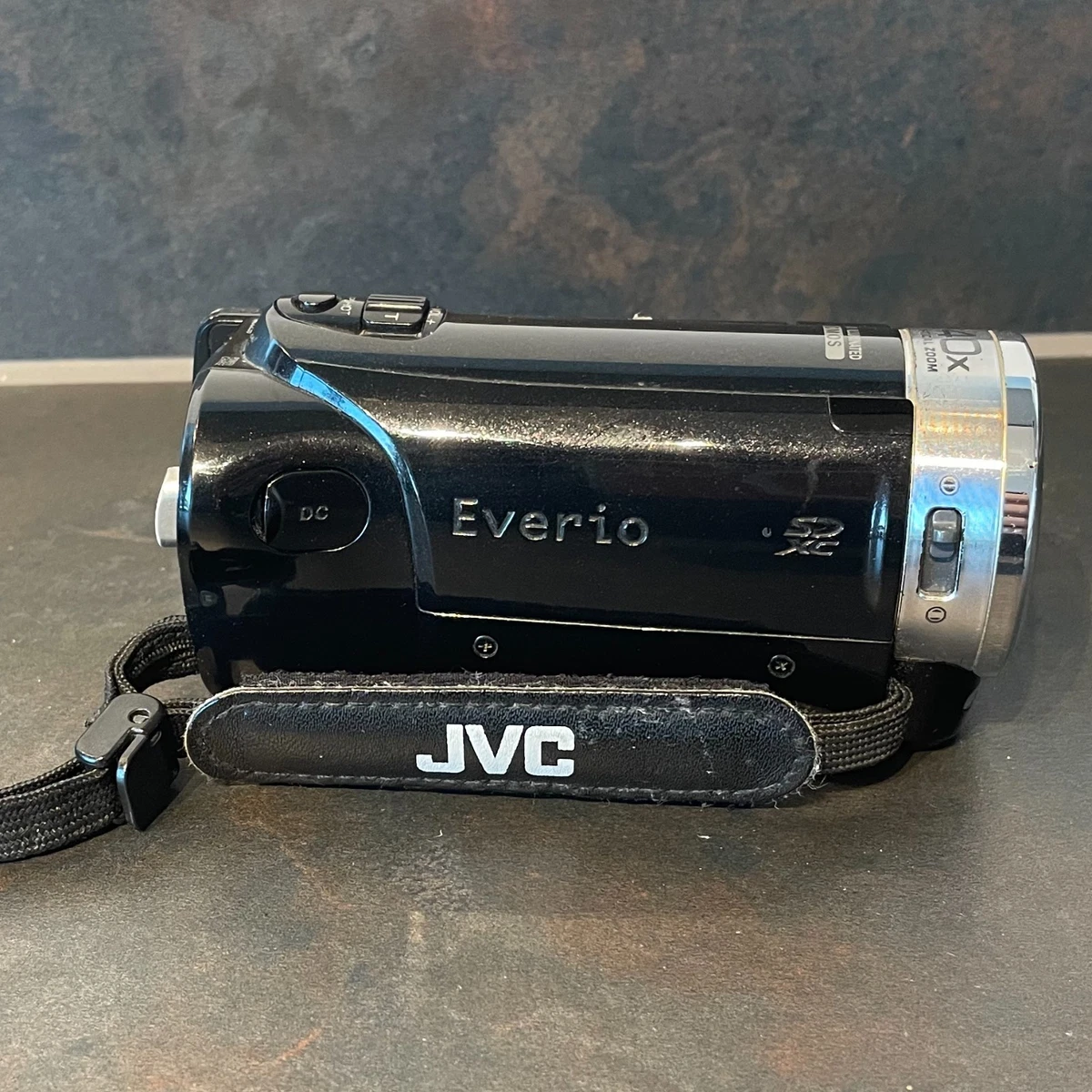 Camescope JVC Everio GZ-HM435SE – Argenté, 40x Zoom, Bon état De Fonctionnement