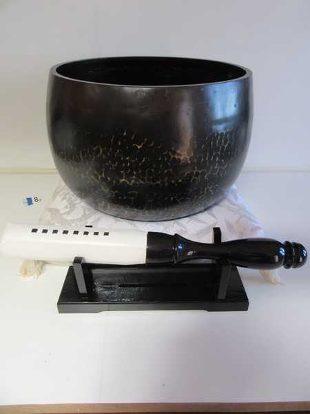 CAMPANA BUDISTA ZEN Ø 30 cm ORIN JAPONÉS TAZÓN DE CANTO BELL GONG DE SORYU (8)