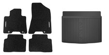 Frogum Fußmattensatz Autoteppich + Kofferraumwanne für KIA Sportage QL QLE