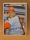 1967 Topps Baseball #20 Orlando Cepeda St Louis Cardinals MLB Hall of Fame 