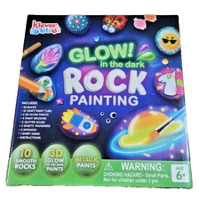Kids Rock Painting Kit Glow in the Dark Arts Crafts Gifts for Boys and Girl