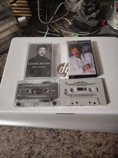 Lionel Richie - Cassette Lot of 2 - Dancing on The Ceiling - Back to Front