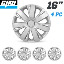 16 Set Of 4 Lancquer Wheel Covers Full Rim Snap On Hub Caps For Car Truck Suv