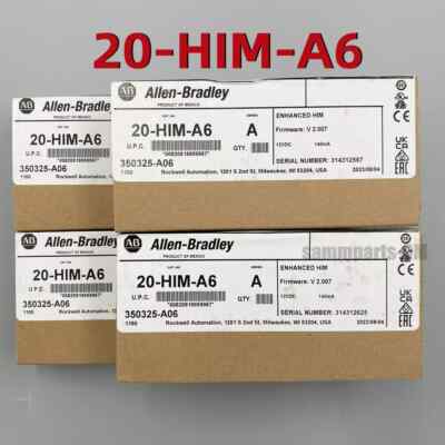 New In Box Allen-Bradley 20-HIM-A6 Enhanced HIM FW V2.007 12VFC 20HIMA6