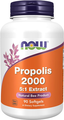 NOW Supplements, Propolis 2,000 (Bee Propolis), 5:1 Extract, Natural Bee Product