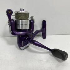Bass Pro Shops Lady Lite Spinning Fishing Reel Open Face 5.2:1 Gear Ratio Purple