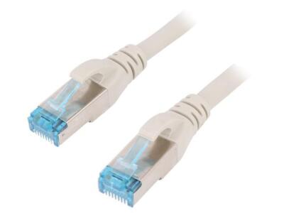 DK-1522-100 Patch cord F/UTP 5e Line CCA PVC grau 10m 26AWG geschirmt DIGIT