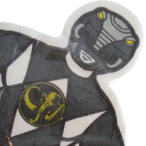 Mighty Morphin Power Rangers Small Shaped Napkins 16 Birthday