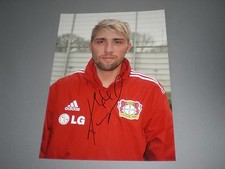 Kevin Kampl Slowenien Bayer 04 Leverkusen signiert signed Autogramm 20x28 Foto