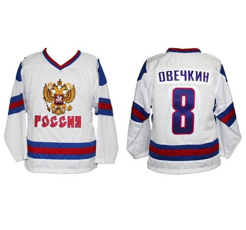 Team Russia CCCP Ice Hockey Jerseys 