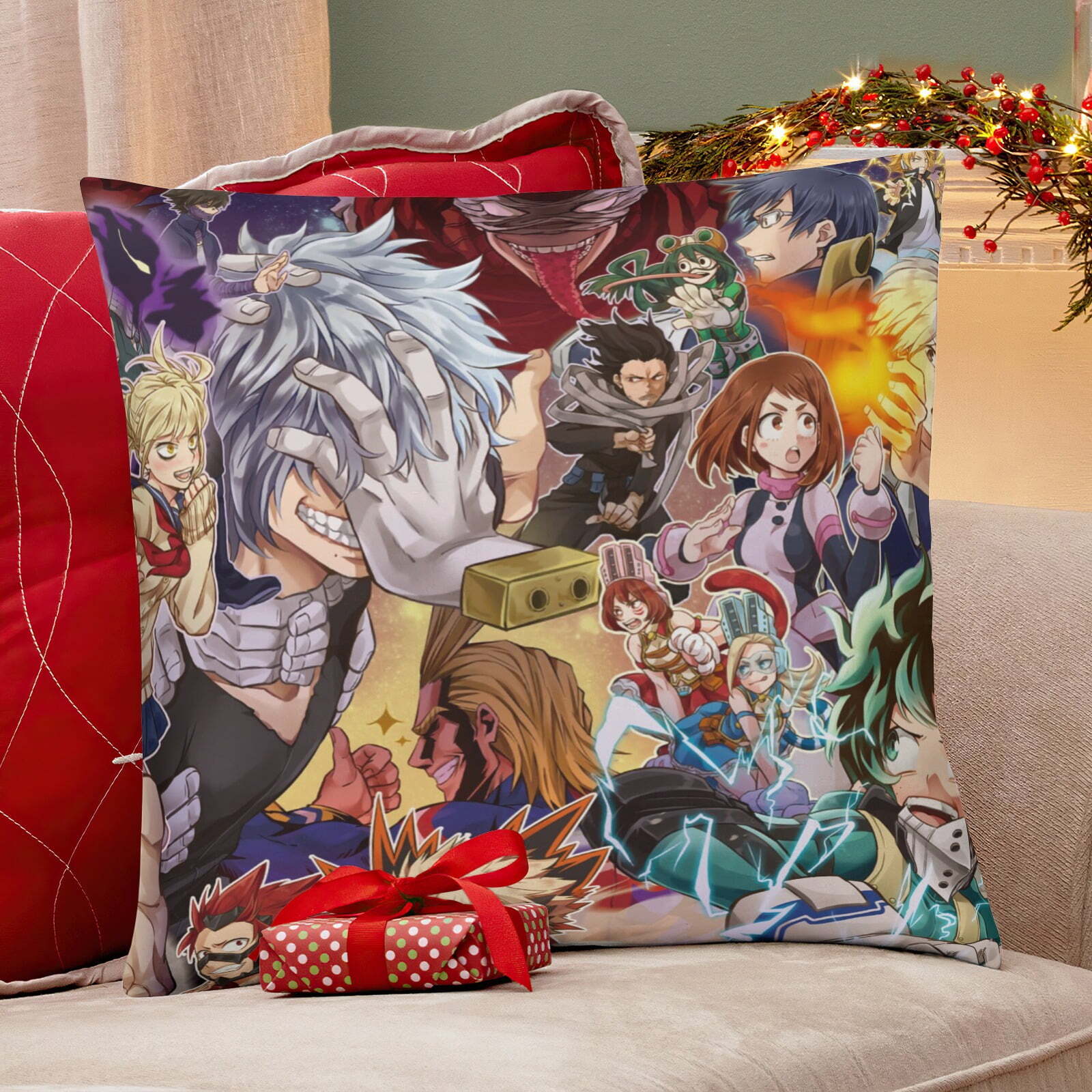 Throw Pillow Cover My Hero Academia Pillow Case Decor for Home Pillowcase