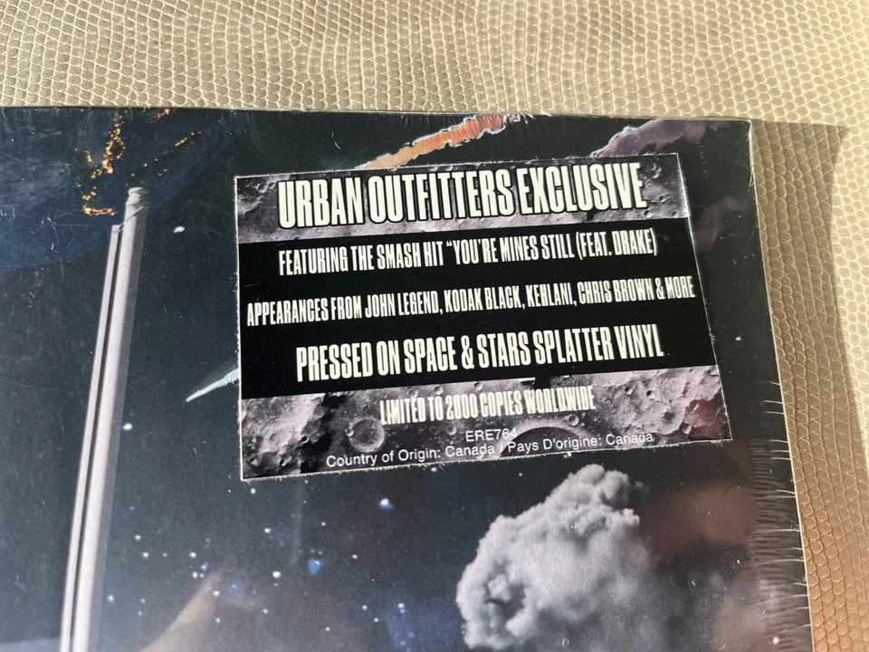 Yung Bleu Moon Boy Space & Stars Splatter Color Vinyl 2 LP BRAND NEW Drake Jeezy - Image 2 of 4