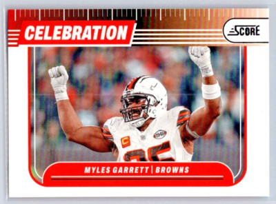 2024 Score Football - Myles Garrett - Cleveland Browns - Celebration - #C-MGT