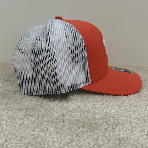 Clemson Tigers Hat ‘47 Brand Trucker Snapback Adjustable Orange White - Picture 8 of 12
