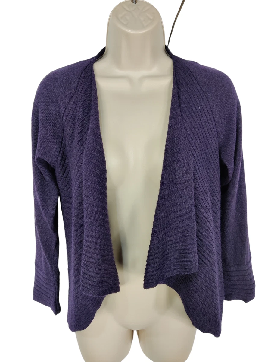 Purple waterfall shop cardigan