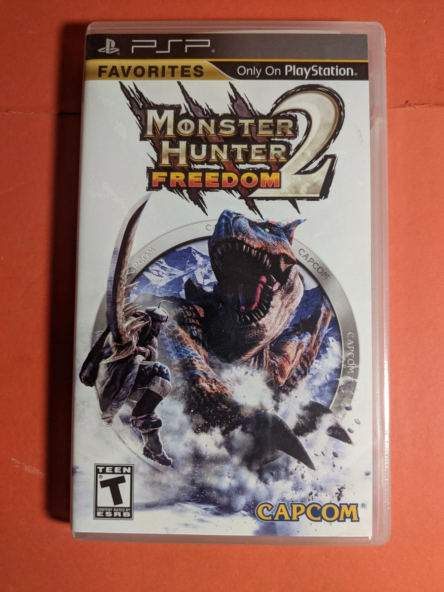 Monster Hunter 2 Freedom PSP Sony Playstation Portable Brand New