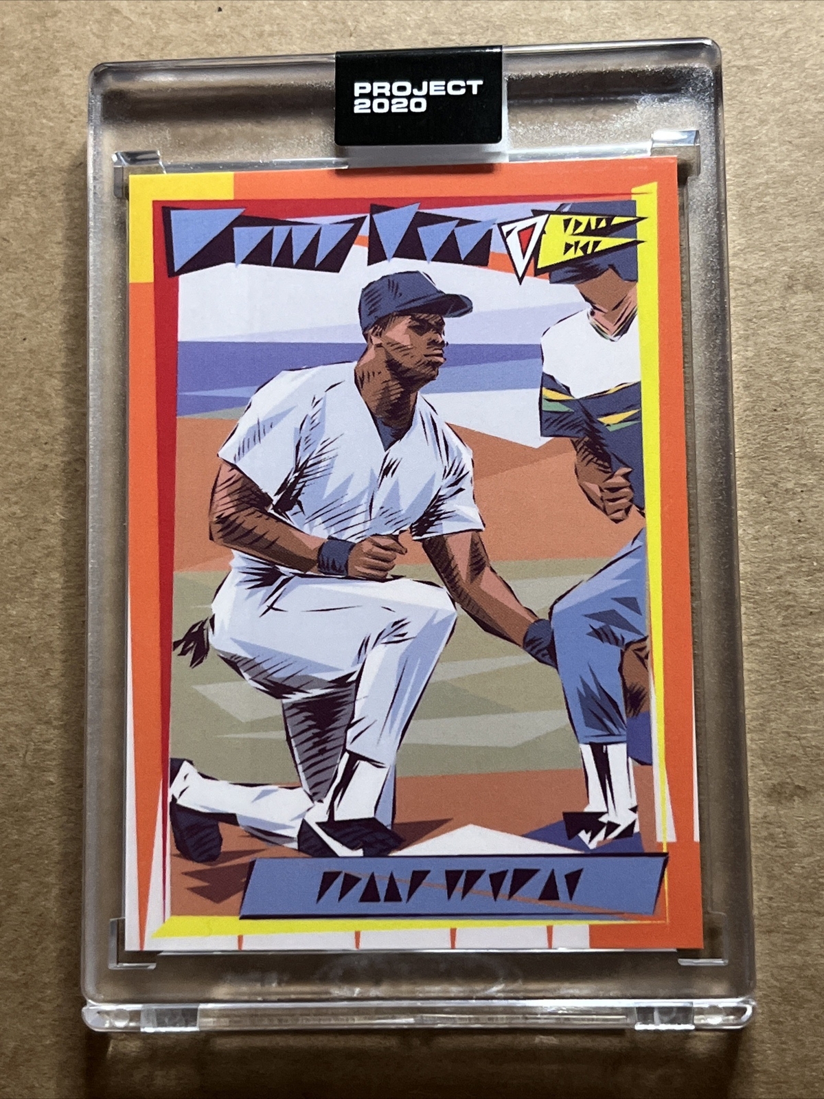 Frank Thomas Topps Project 2020 by Naturel Baseball Card. White Sox