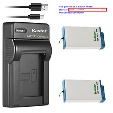Kastar Battery Slim USB Charger for GoPro MAX 360 Waterproof Action Camera