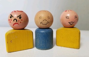 wooden little people