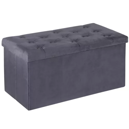 Storage Ottoman Bench Foot Rest Stool for Bedroom Entryway Living Room - Picture 36 of 90