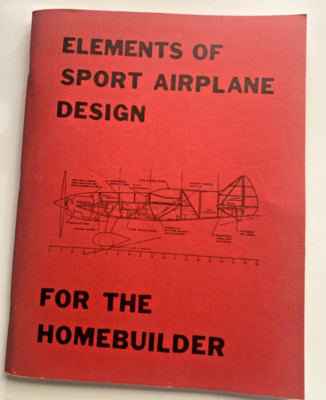 Vintage - The Elements of Sport Airplane Design -P.E. Bird 3rd Edition Paperback