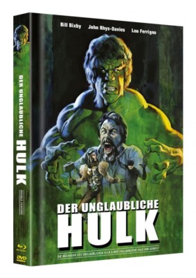 Der Unglaubliche Hulk - Double Feature - 2-Disc Mediabook (Cover A) - limitiert
