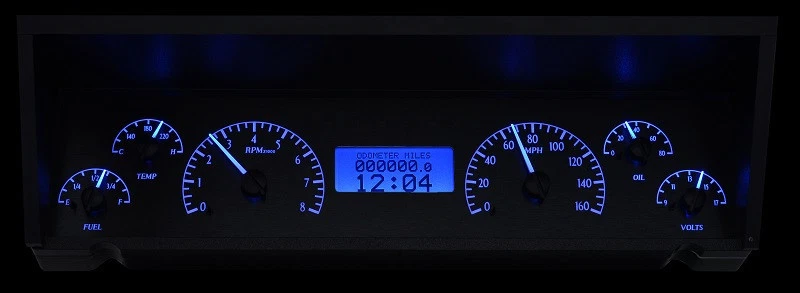 Sistema de medidor de tablero analógico Dakota Digital 1977-90 Impala Caprice VHX-77C-CAP-K-B Foto 2 de 4