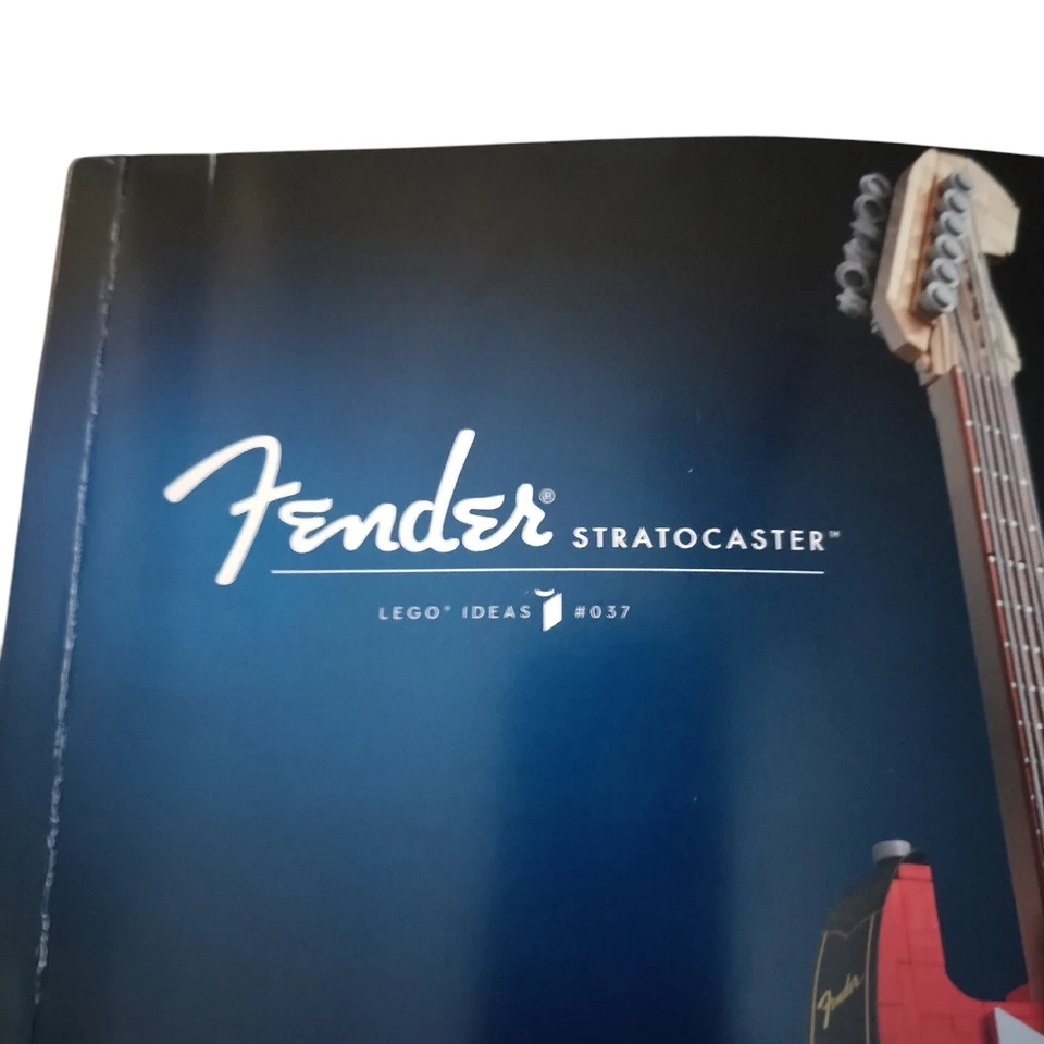 LEGO Fender Stratocaster 21329 Instruction Manual Book Only - Image 4 of 4