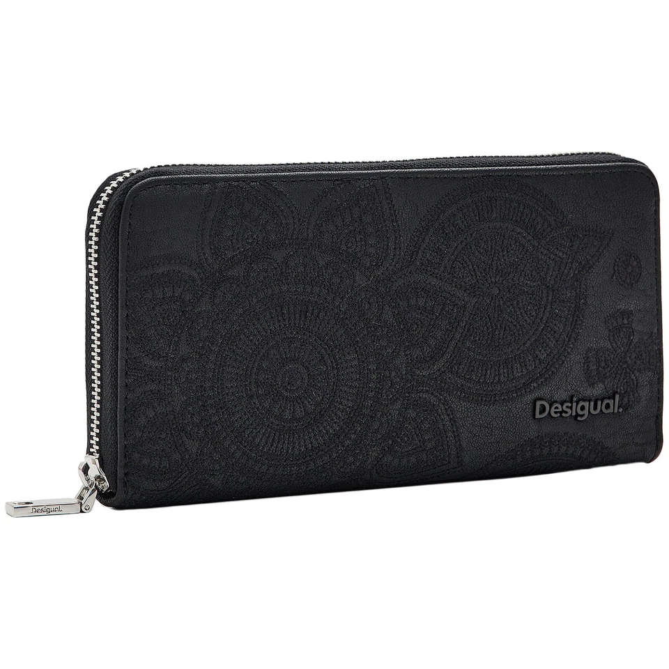 Desigual Damen Reißverschluss Geldbörse Portmonee Mone Dejavu Fiona 24WAYP21