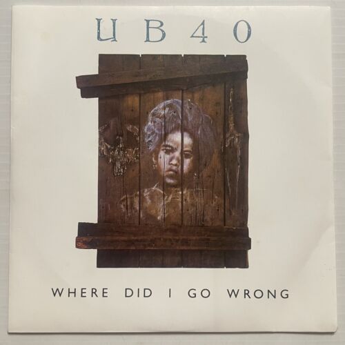 UB40 Where Did I Go Wrong Vinyl Record 7” 45 RPM DEP 30 Virgin Records 1988 - Picture 1 of 24