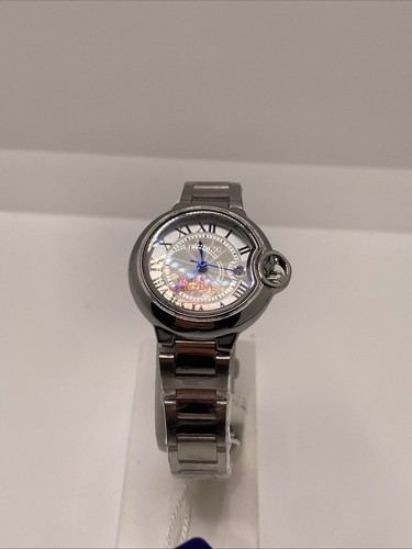 Longbo Womens Silver Dress Watch Classy Luxury Watch New Battery New! - Picture 2 of 7