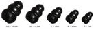 KONG¹ EXTREME BLACK Original Rubber Dog toy Chew S/M/L/XL/XXL FREE SHIPPING