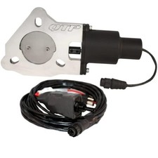 Qtp 2.25in Bolt-on Qtec Electric Cutout Valve - Single