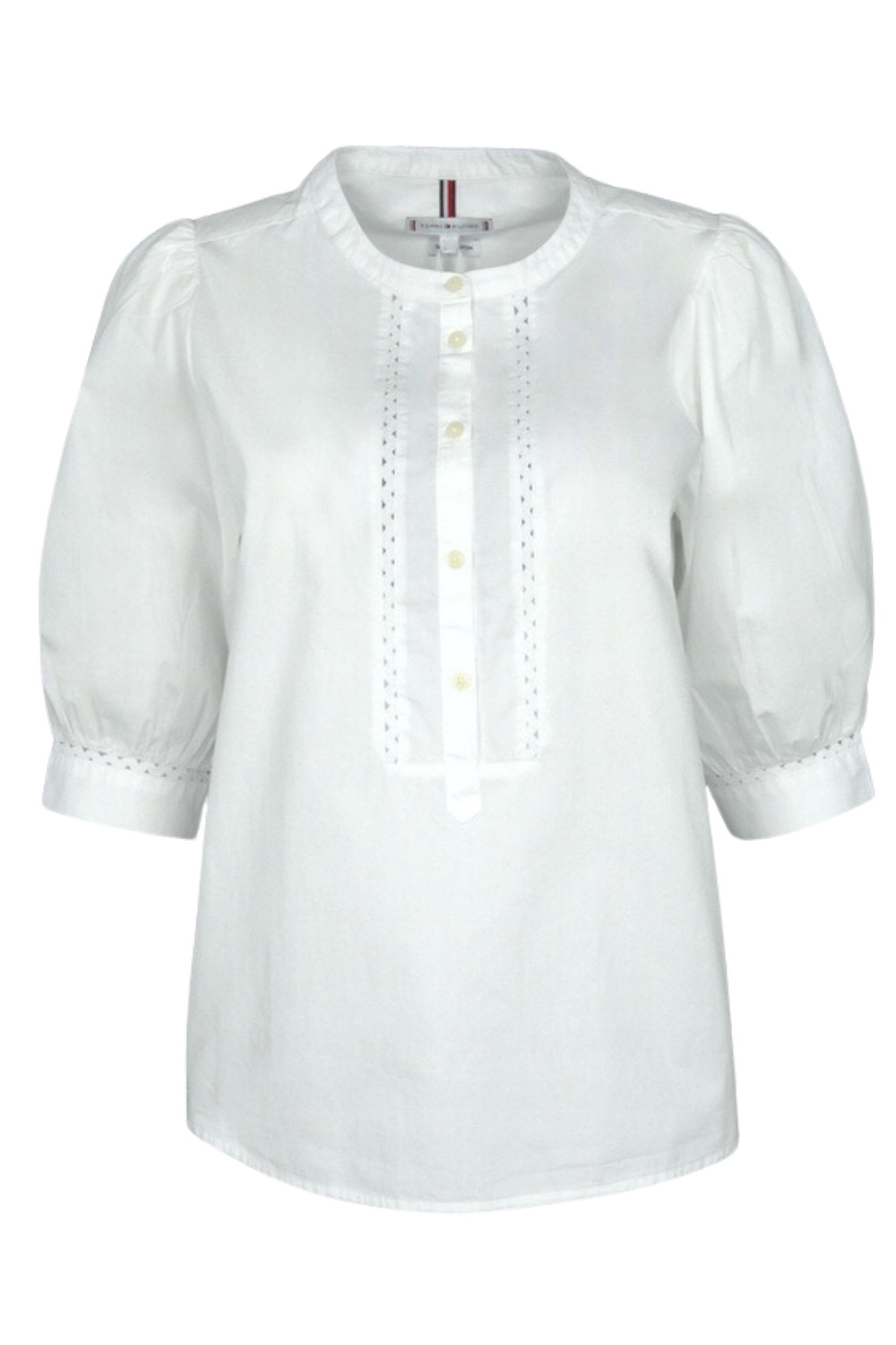Baumwolle Henley Bluse XXS от Tommy Hilfiger, созданные Даменом