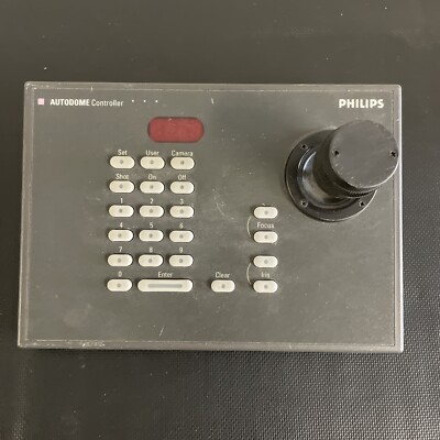 PHILIPS AUTODOME CONTROLLER LTC 5136 60 SECURITY CAMERA JOYSTICK KEYBOARD Only