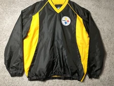 Pittsburgh Steelers Jacket Adult XL Black Yellow NFL Football Men Women