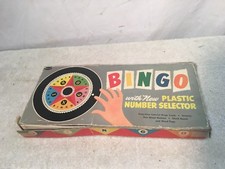 Vintage Bingo Board Game by Whitman Publishing Co USA Made