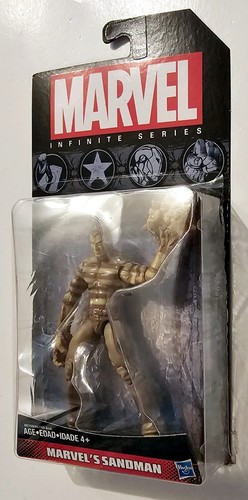 MAEVEL INFINITE SERIES MARVEL'S SANDMAN (ALL SAND VARIANT) 3.75" ACTION FIGURE - Picture 4 of 4