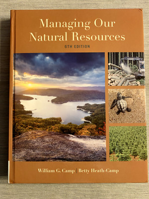 Managing Our Natural Resources - Hardcover By William Camp 6th Edition