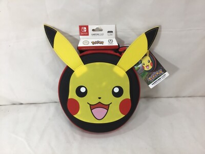 Nintendo Switch Pokemon Carrying Case Pikachu Hard Shell PowerA Style ...