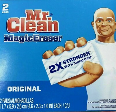 Mr. Clean MAGIC ERASER 2pk Multi Puropse Cleaning Sponges Kitchen ...